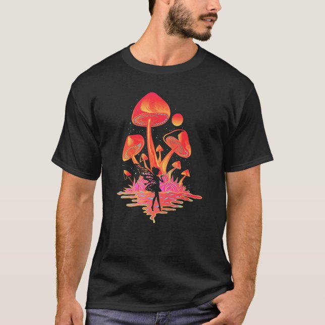 Camiseta Magic Fairy Dust Mushrooms Fairycore Goblincore Fa (Anverso)