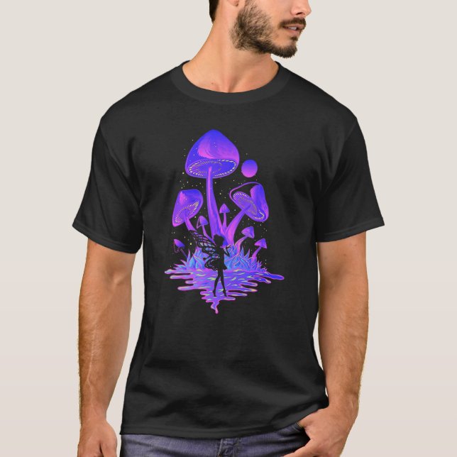 Camiseta Magic Fairy Dust Mushrooms Fairycore Goblincore Fa (Anverso)