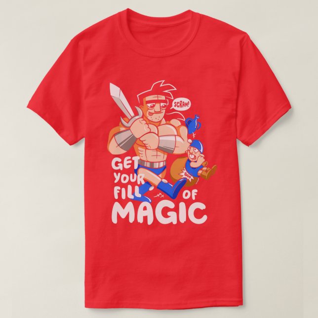 Camiseta Magic Fill 2 (Diseño del anverso)