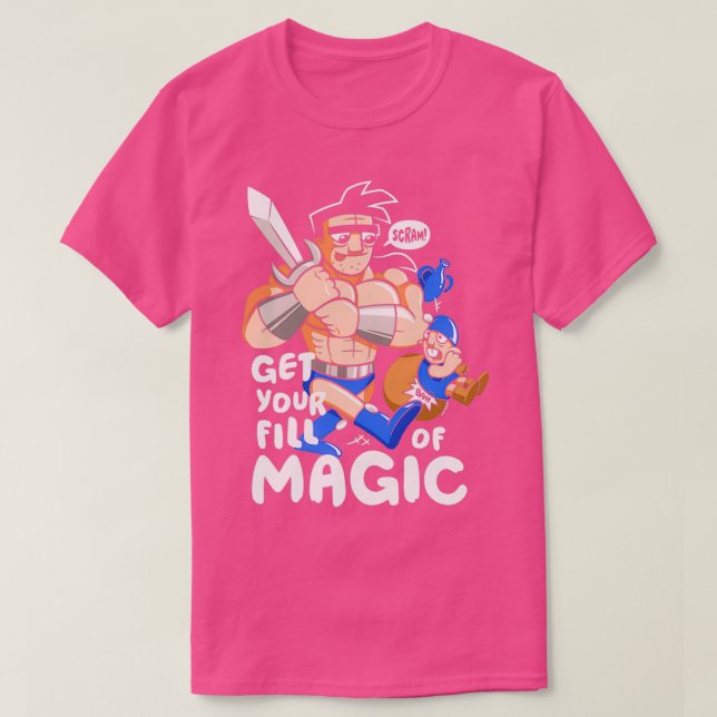 Camiseta Magic Fill Classic TShirt (Diseño del anverso)