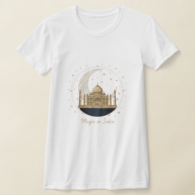 Camiseta Magic in India T-Shirt - Elegant Taj Mahal (Distribución)