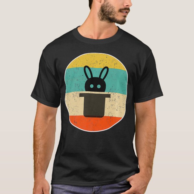 Camiseta Magic Magician Retro Gift Premium (Anverso)