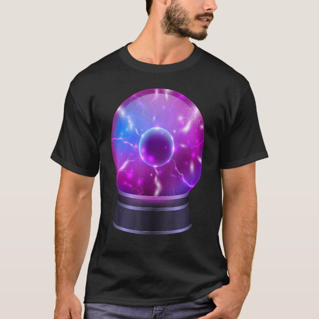 Camiseta Magic Occult Crystal Ball Psychic (Anverso)