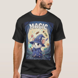 Camiseta Magic – Ratón Mago Halloween TinyFur Tee