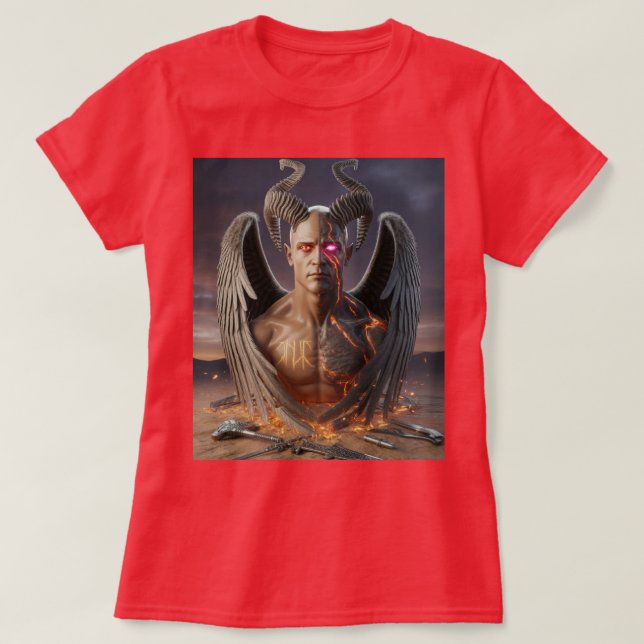 Camiseta Mágica Azazel (Diseño del anverso)
