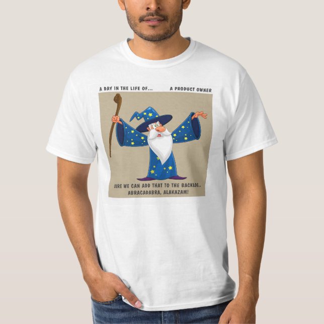 Camiseta Mágica de acumulación del propietario del producto (Anverso)