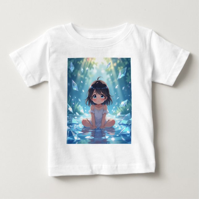 Camiseta mágica de Chica anime (Anverso)