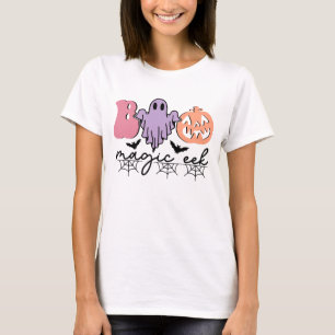Camiseta mágica de Halloween del fantasma adorable