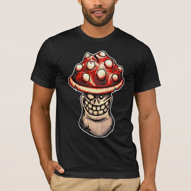 Camiseta mágica de la seta por el DMT (Anverso)