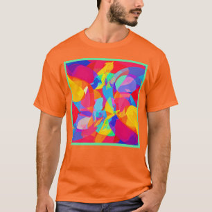 Camiseta Mágica de patrones vivos y coloridos