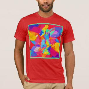 Camiseta Mágica de patrones vivos y coloridos