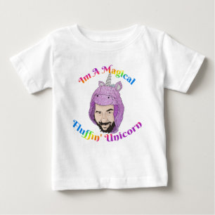 Camiseta mágica de tobillera unicornio fina Jersey
