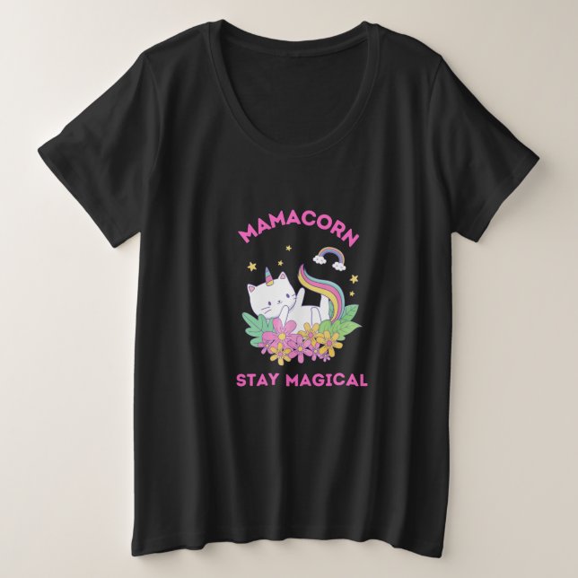 Camiseta mágica del club de fans de Unicorn (Anverso del diseño)