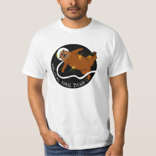 Camiseta mágica del oso del espacio