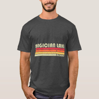 Camiseta MÁGICA LAGO MICHIGAN CÁMARA DE Pescadores divertid