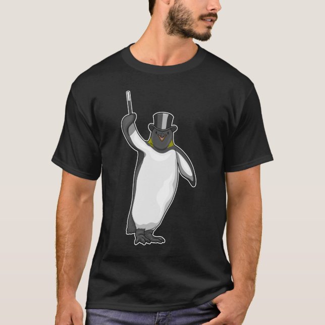 Camiseta Mágica pingüino (Anverso)