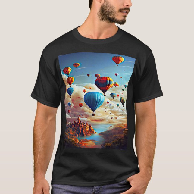 Camiseta "Magical Balloon Journey" (Anverso)