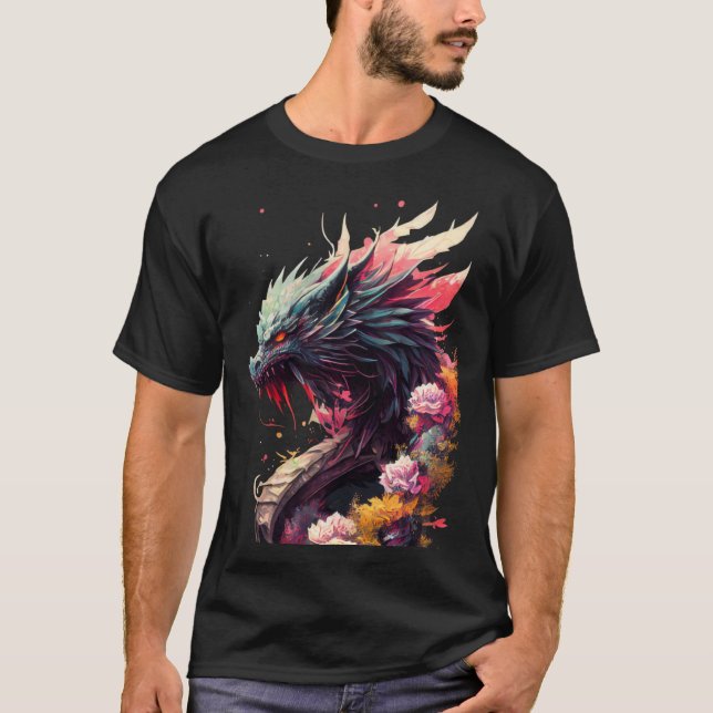 Camiseta Magical Blue Dragon (Anverso)