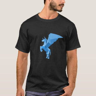 Camiseta Magical Blue Unicorn para sonreír
