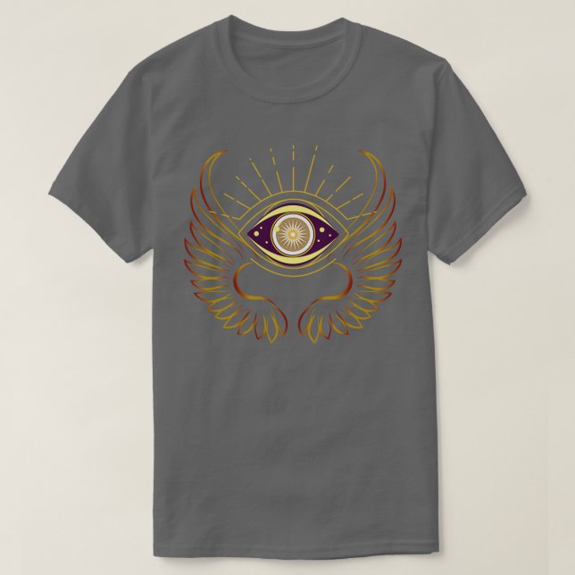 Camiseta Magical Dark Oye of Animus Occulbol (Diseño del anverso)