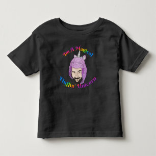 Camiseta Magical Fluffin Unicorn Toddler Jersey T-