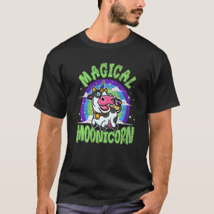 Camiseta Magical Moonicorn  Unicornio para hombres mujeres 