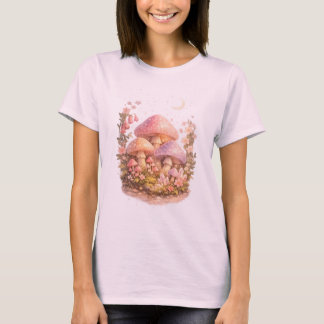 Camiseta Magical Mushrooms Pastel Fairy Cottagecore Vibes