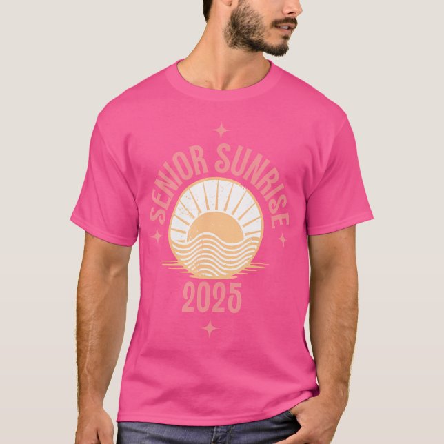 Camiseta Magical Senior Sunrise 2025 High School 12Th Twelf (Anverso)