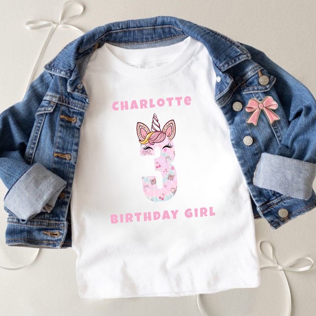 Camiseta Magical Tie Dye Unicorn Coquette Bow (Subido por el creador)