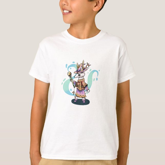 Camiseta Magical wolf,  (Anverso)