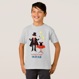 Camiseta Magician Boy Show Birday Party
