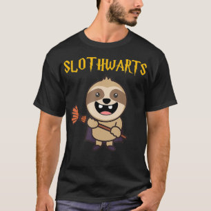 Camiseta Magician Sloth Harry Slothwarts Regalos Graciosos 