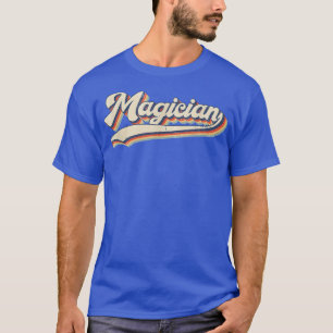 Camiseta Magician Vintage Retro Job Title Profession Gift M