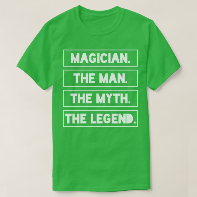 Camiseta Magiciano (Diseño del anverso)