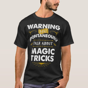 Camiseta Magicie T habla espontáneamente trucos mágicos 