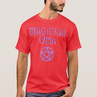 Camiseta Magickal Oma Cheeky Witch Pagan Día de la Madre Wi
