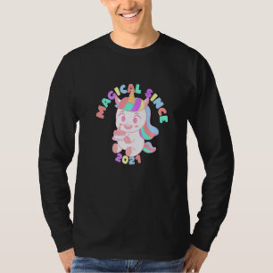 Camiseta Magico desde el primer cumpleaños de Unicornio en