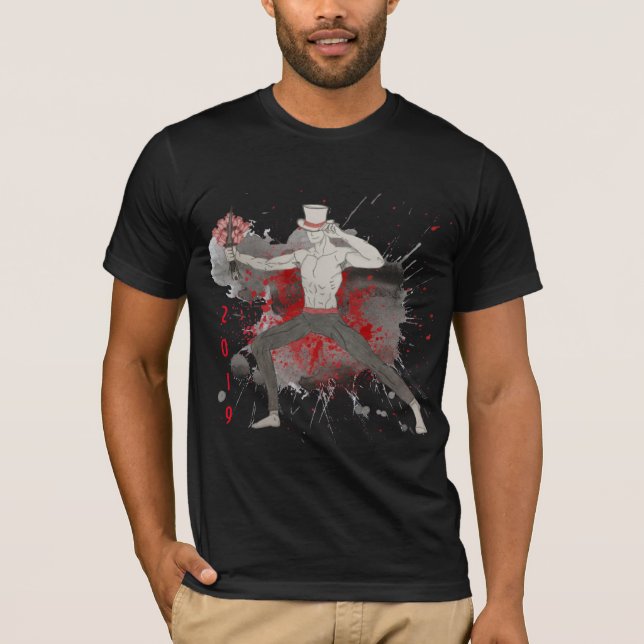 Camiseta Mágicos de danza violenta (Anverso)