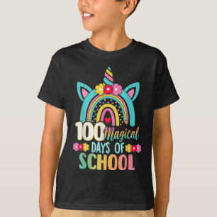 Camiseta Mágicos Días De Escuela Unicornio Maestra En Arcoi