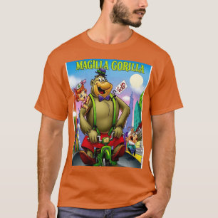 Camiseta MAGILLA GORILLA Personaje abstracto de dibujos ani