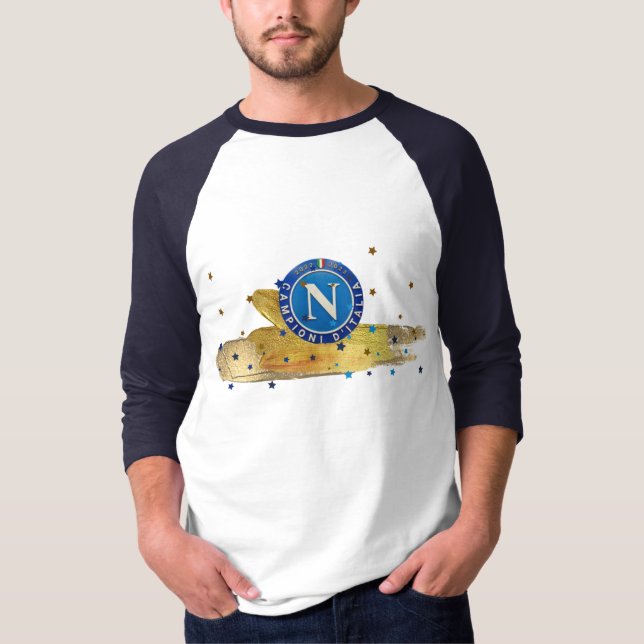 Camiseta Maglia Uomo Napoli (Anverso)