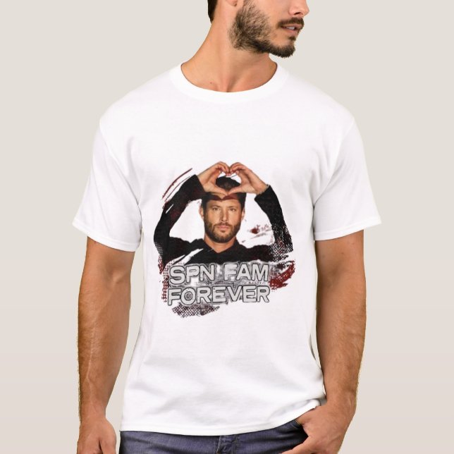 Camiseta Maglietta "JENSEN HEART HANDS" (Anverso)
