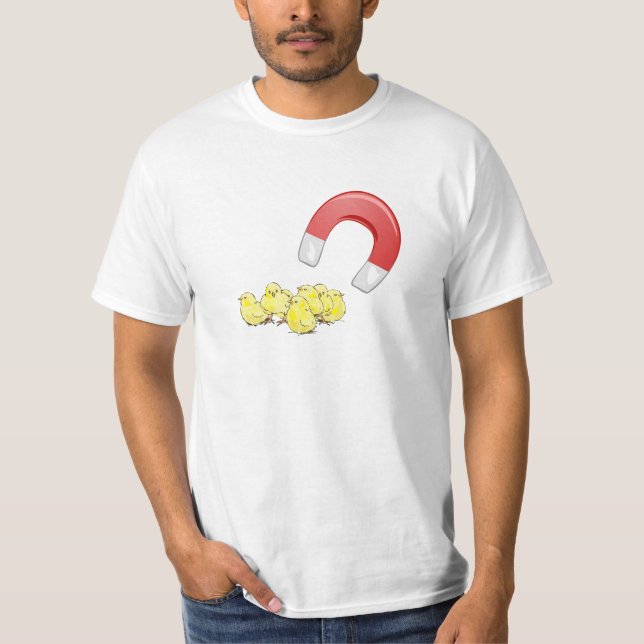 Camiseta Magnate Chick HAHA Muy Punny Disfraz Halloween (Anverso)