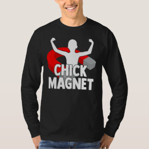 Camiseta Magnate Chick Hombres Atractivo Cuerpo