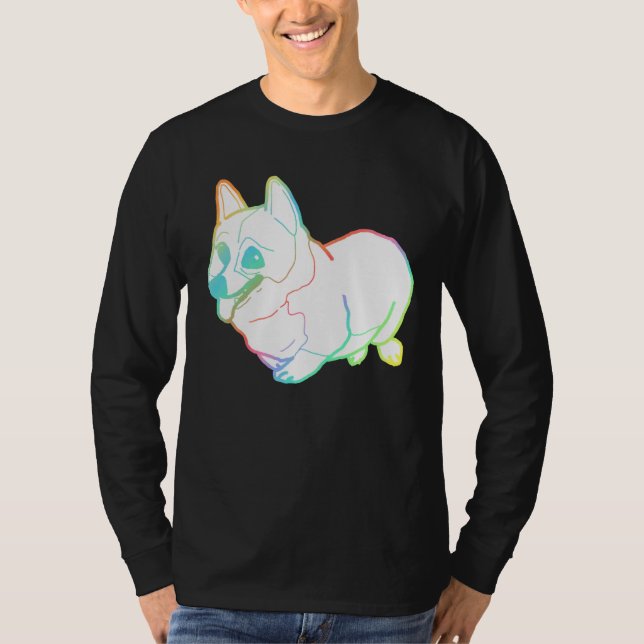 Camiseta Magnate Holográfico de Grat Corgi (Anverso)