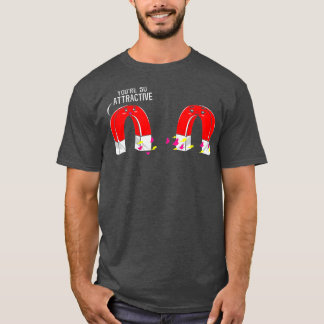 Camiseta Magnates divertidos de ciencia física atraen atrac