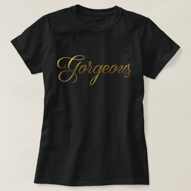 Camiseta magnífica (Diseño del anverso)