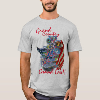 Camiseta magnífica del mapa de la AUTORIZACIÓN del
