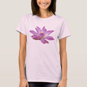 Camiseta Magnífica flor rosa Lotus Full Bloom