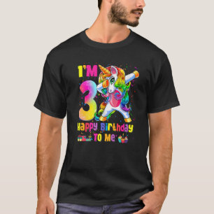 Camiseta Magnífica princesa Unicornio Cumpleaños Chica de 3